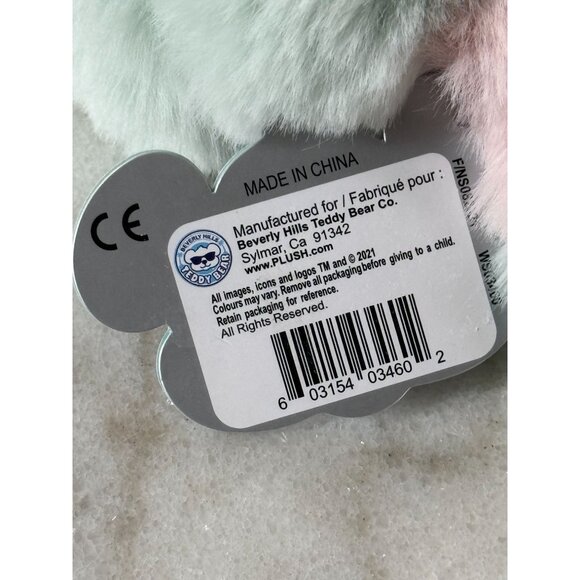 World's Softest Plush Turtle Huggee 11 inches Green Pink NWT Cuddly Lovey - Picture 7 of 12